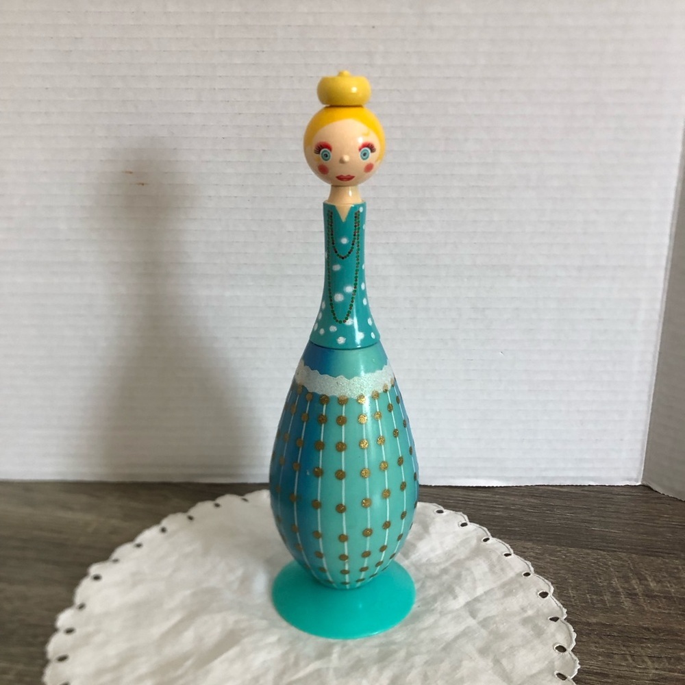 Vtg Pylones French Liquid Soap Bottle